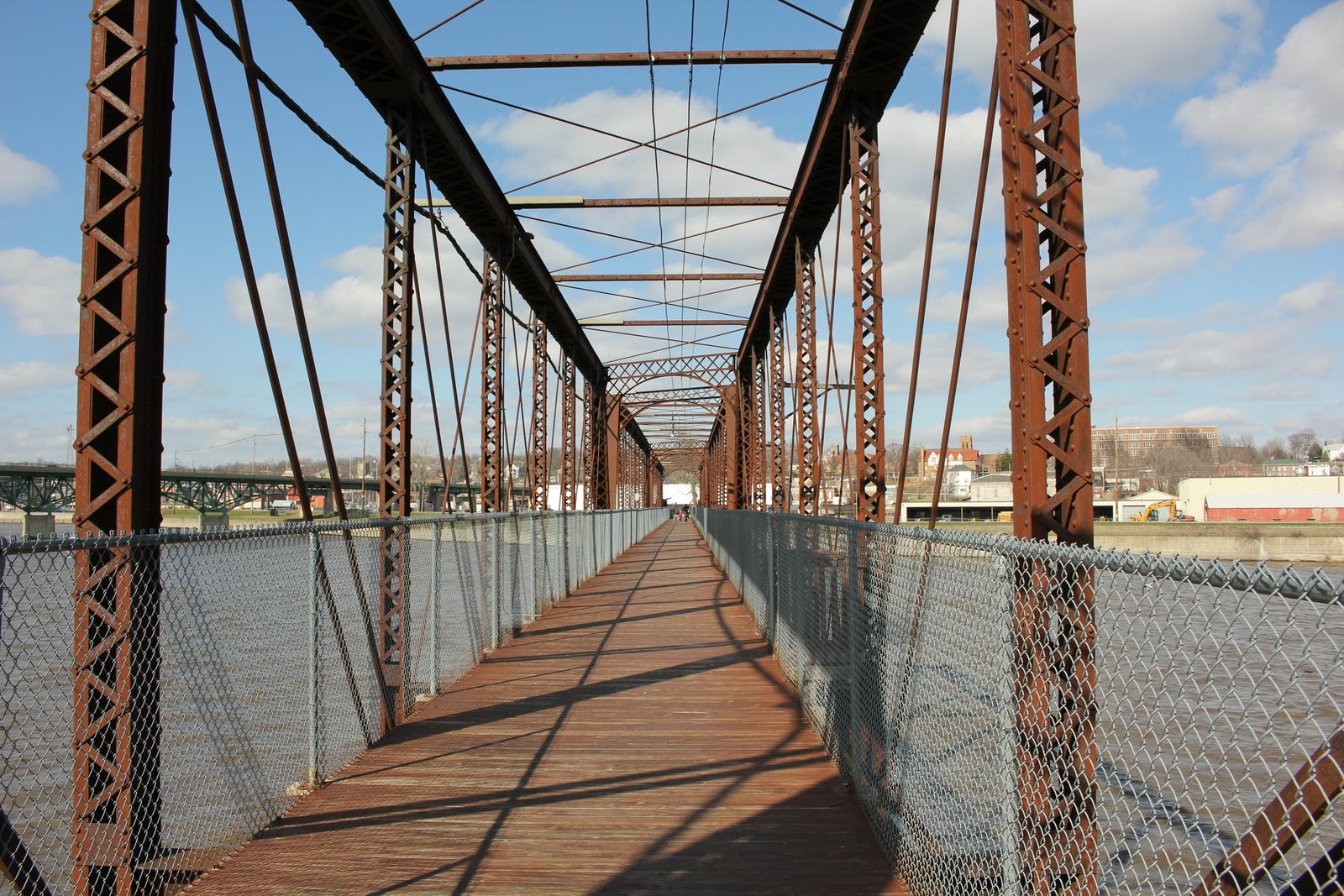 Inside truss